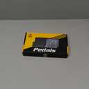 Mountain Bike Pedals with 3 Seal Bearing - 9/16" MTB Pedals Platform Lightweight - Non-Slip Bicycle Pedals for BMX MTB (Blue-Titanium)