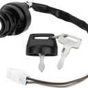 M MATI Ignition Key Switch for Kawasaki Prairie 650 700 Brute Force 650-4x4 KFX700 KVF650 KVF700 2002-2013 27005-1267 27005-1230