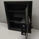 17.72" Tall Wall Safes Between the Studs with Hidden Bottom Compartment, Heavy Duty Hidden Safe with Combination Lock, Compact in Wall Safe for Documents Money Valuables