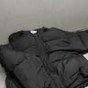 Florence by Mills Womens Short Hooded Puffer Coat (X-Large, Black)