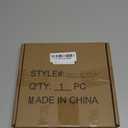 7x7 Picture Frame, Black Metal Square Photo Frames with HD Glass, Fits 6x6 with Mat or 7 x 7 without Mat, Display for Wall and Table, 1 Pack