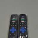 (Pack of 2) Replacement-Remote-Control for Roku-TV,Compatible for TCL Roku/Hisense Roku/Onn Roku/Philips Roku Smart TVs(Not for Roku Stick and Box)