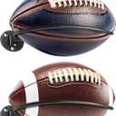 Kevenal 2 Packs Football Room Dcor, Wall Mount Football Holder Football Display Stand, Football Room Decor for Boys Man Cave (Super Strong)