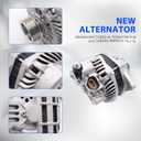 11058N Alternator Compatible with Subaru Impreza 2004-2010, Forester 2006-2010 & Saab 9-2X 2006, 2.5L, 12V 90A 5-Groove Pulley Clockwise, Replace# 23700AA380, 23700AA420, 23700AA540, A002TB3091