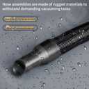 14-37-0105 14-37-0016 Vacuum Hose Replacement for 0880-20 0970-20 18V/28V Wet/Dry Vac Hose (Internal Storage)