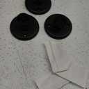 Audio2000'S AST4264BX3 3-Pack Black Microphone Gooseneck Table Mounts with 5/8" X 27 Threads and Mounting Screws