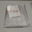 Attelite Acrylic Display Case,Upgrade 4 Tiers Clear Display Case with 3 Adjustable divider, Stackable Large Storage Box with Magnetic Door for Collectibles Action Figures (XL-1pack-4tier)