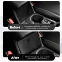 MARCHFA Center Console Organizer Tray Compatible for 2025 Subaru Forester Accessories Armrest Storage Box Insert Hidden Storage Box Not for 2026 Forester