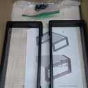 Solid Wooden Step Stool for Adults Seniors NonSlip, Heavy Duty Bed Steps for High Beds with 500 LBS Capacity, Portable Bedside Step Stool Easy Assembly