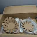 24 Pcs Pots and Pans Set Non Stick Ceramic Cookware Set,Healthy Non Toxic Kitchen Cookware Sets with Large Capacity,Induction Compatible,PFAS/PTFE/PFOA/PFOS Free,Cream White