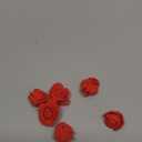 Tongcloud 100pcs Mini Artificial Rose Artificial Fake Rose Head Mini Foam Artificial Rose Head for DIY Crafts Wedding Party Valentine's Day Bouquets Festival Home Decoration(Red, 3.5cm/1.38inches)