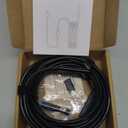 [Dual-Lens] Endoscope Camera with Light, 1920P HD Borescope with 8+1 Adjustable LED Lights, IP67 Waterproof 16.5FT Semi-Rigid Snake Cord Inspection Camera for iPhone, iPad and Android Phone (Type C)