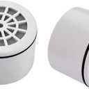 Shower Filter Replacement Cartridge - High Output, 100% KDF-55, Removes Chlorine & Contaminants, Softens & Purifies Hard Water, Improves Skin & Hair, Easy Installation, Hot or Cold Water