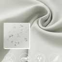 Rouen Golf Pants Men 8 Pockets Water Resistant Flat Front - 30"/32"/34" Chino Dress Pants Lightweight Stretch Casual Trousers (Silver Grey)