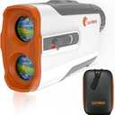 Golf Rangefinder with Slope - 7X Magnification 1200 Yards Waterproof Laser Golf Rangefinder with Magnet - Flag Lock Vibration Rechargeable