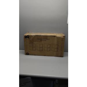 HIHEGD 2-Tier Bathroom Organizer with Dividers, Clear Under Sink and Pull-Out Cabinet Organizer for Kitchen and Pantry Storage