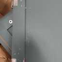 Iwell Bathroom Floor Storage Cabinet with 2 Adjustable Shelves & 4 Doors, Freestanding Bathroom Cabinet, Cupboard for Living Room, Entryway, Home Office, Green