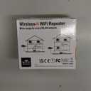 WiFi Extender, WiFi Extenders Signal Booster for Home Up to 5000 sq.ft and 50 Devices, WiFi Range Extender, Wireless Repeater, Long Range Amplifier with Ethernet Port, 1-Tap Setup, Alexa Compatible