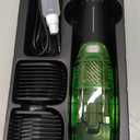 Premium Beard Trimmer for Men, Men's Vacuum Electric Shaver Kit, 20 Levels Adjustable, Wet/Dry Shaver, Upgraded Stainless Steel Ceramic Blade Heads for Precision Facial Hair, Christmas Gifts for Men (Black)