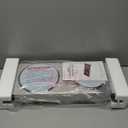 Cusimax Portable Electric Stove For Cooking With 1800w Power Temperature Control,Double Electric Hot Plate,Ceramic Glass Infrared Burner For All Cookware And Home, Dorm, Rv(Sliver)