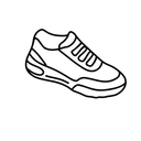 White Trajectory sneakers in size 9, featuring a clean all-white design with lightweight comfort and durable everyday wear support.