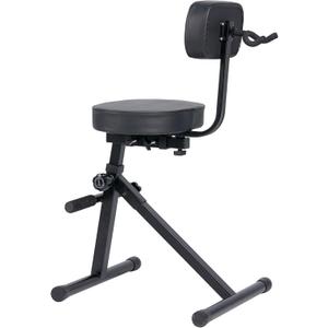 Adjustable Guitar Stool with Backrest, Standard Guitar Seat Drum Seat, Adjustable Drum Throne，Musicians Throne
