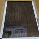 Expandable Window Screen， 15" H x 21"-40" W Adjustable Screen Replacement