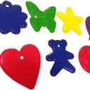 8 Gram Balloon Weights - 25 pieces - Primary Assorted Colors & Shapes - RoHS Compliant