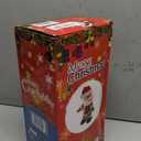 Dancing Santa Claus, 14" Santa Doll Animated Christmas Toys Singing Spanish Song Xmas Santa Toys for Kids