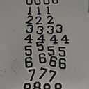 Morcheiong 40 Pcs Iron on Number Patches 0-9, 2 Inch Iron on Embroidered Numbers for Clothing, Pants, Hats, Bags- Black