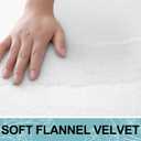 Smiry Memory Foam Bath Mat 30x20, Extra Soft and Absorbent Bathroom Mats, Non Slip Washable Carpet for Floor, Shower and Tub, White