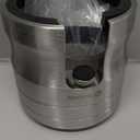 Portafilter Holder - Espresso Tamping Station Crafted from Solid 304 Stainless Steel for Most 58mm Portafilters with Adjustable Height Screw | Stable and Efficient Puck Preparation