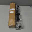 VAEHOLD Black Hat and Coat Wall Mount Rack 5 Hooks for Robes, Bags, Keys, and Towels Bathroom Towel Hanger Organizer (1 Pack)