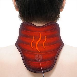 Heated Neck Wrap for Neck Pain Relief, UTK Far Infrared Electric Weighted Neck Heating pad for Neck Pain, Hot Pack for Real Time Pain Relief, portable Heat Neck Warmer with Auto shut Off