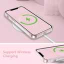 ZTOFERA for iPhone 15 Case Glitter,Cute Clear Ribbon Bow Tie Aesthetic Phone Case,Sparkly Bling Trendy Soft Shockproof Protective Phone Cover for Women Girls,Rose Pink