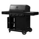 Char-Broil® Pro Series™ with Amplifire™ Infrared Technology 4-Burner Propane Gas Grill Cabinet with Side Burner, Black - 463281024