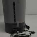 6L Humidifiers for Bedroom Large Room Home, Cool and Warm Humidifier for Baby and Plants Mist Top Fill Desk Humidifiers Essential Oil Diffuser, Quiet with Adjustable Mist,360Nozzle-Grey