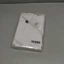 Alimens & Gentle Men's Dress Shirts French Cuff Long Sleeve Regular Fit Formal Tuxedo Cufflinks Shirt (White)