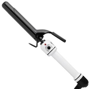 HOT TOOLS Pro Artist Nano Ceramic Curling Iron/Wand | For Smooth, Shiny Hair (1 in) Black/White