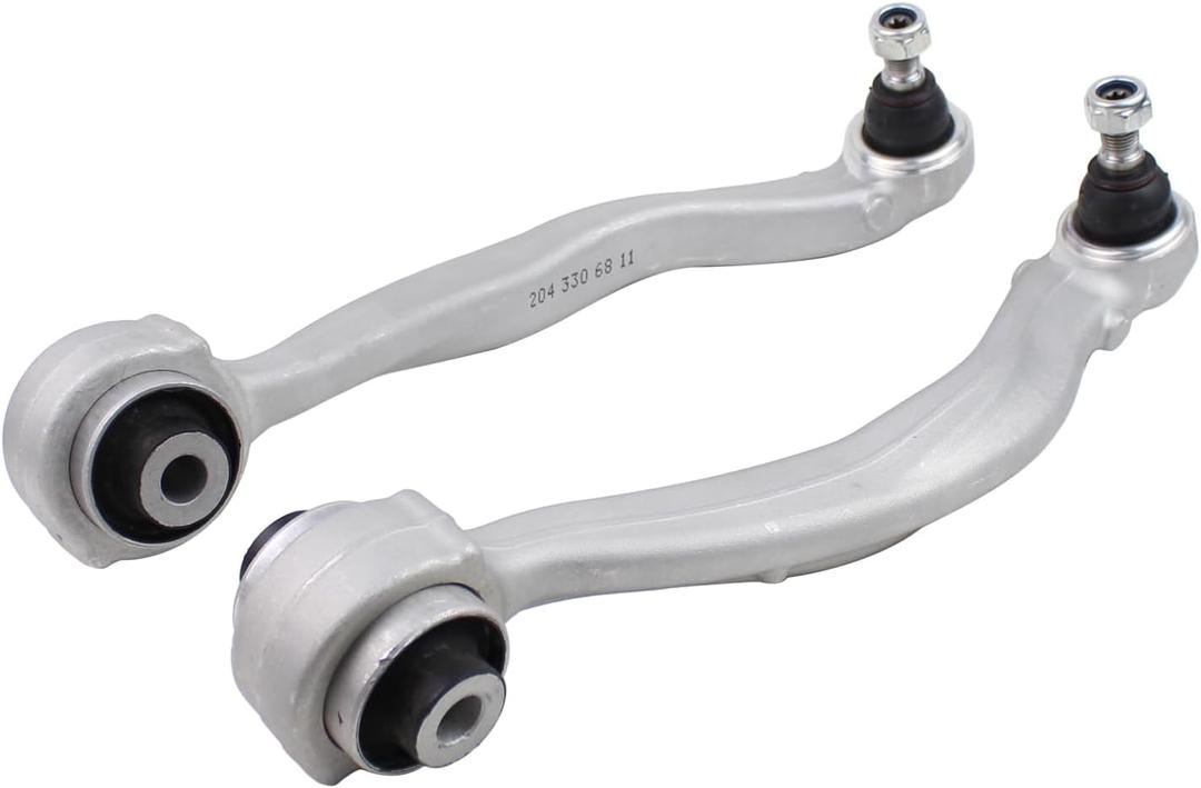 Front Lower Left and Right Control Arm with Ball Joint for Mercedes-Benz C250 C300 C350 E350 E550 SLK350 SLC300 2008-2020