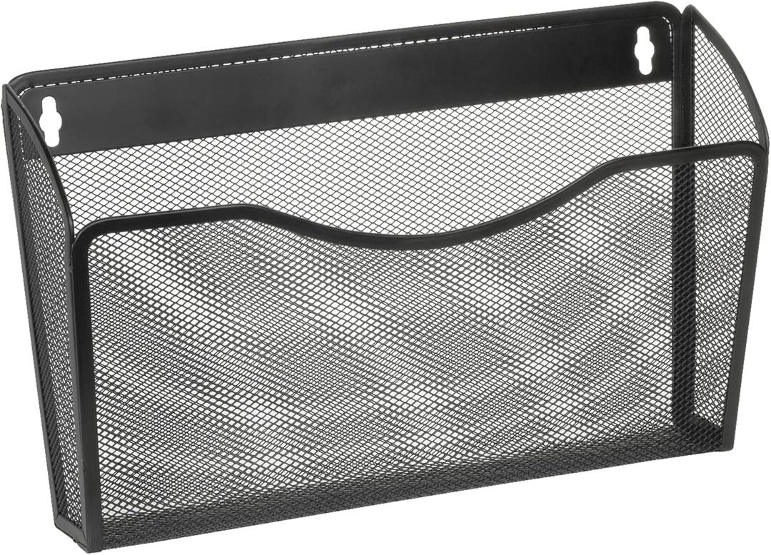 Brenton Studio Mesh Wall Letter File, Black