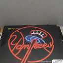 YANKEES neon signs for wall decorbaseball team Neon Lights for BedroomLED Signs Suitable for man cave5V Power AdapterbirthdayChristmas Gifts for boys 13 * 15Inch(red+blue+white)