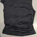 ForeFair Womens Off Shoulder Tops Sleeveless Going Out Crop Tank Tops Slim Fitted Shirts Summer Outfits Y2K Cute Tops (M, Black)