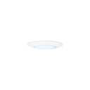 HALO 70PS Recessed Light Trim with Frosted Albalite Lens, White, 6 in.