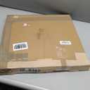 CHYLIN Wall Clock - 18 Inch Silent Non Ticking Wall Clocks Battery Operated, Wooden Rustic Farmhouse Larger Clock Decorative for Living Room, Kitchen (Blue)