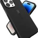 Speck for 6.7 inch iPhone 14 Pro Max Case - Slim Phone Case with Drop Protection, Scratch Resistant with Soft Touch - Dual Layer Case, Black/Slate Grey Candyshell Pro