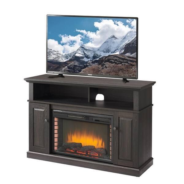Stand with Electric Fireplace Core, Suitable for up to 55" -65“Size TV