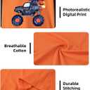 Pumpkin Shirt Toddler Halloween Shirt for Kids Boys Girls Halloween T-Shirts Ghost Clothes Long Sleeve Cotton Tee 2T-8Y (Orange)