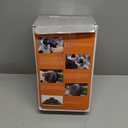 35" Soft Black Tire Cover - Ideal Compatible with Ford Bronco 2021-2025 (Wildtrak/Everglades/All Upgraded) with Backup Camera (Black Grid)