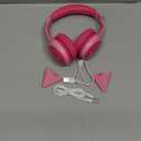 gorsun Kids Bluetooth Headphones, Over-Ear Toddler Headphones with Microphone, 85dB/94dB Volume Limited, 68H Playtime, Bluetooth 6.0, Portable Kids Wireless Headset with Cat Ears (Pink)